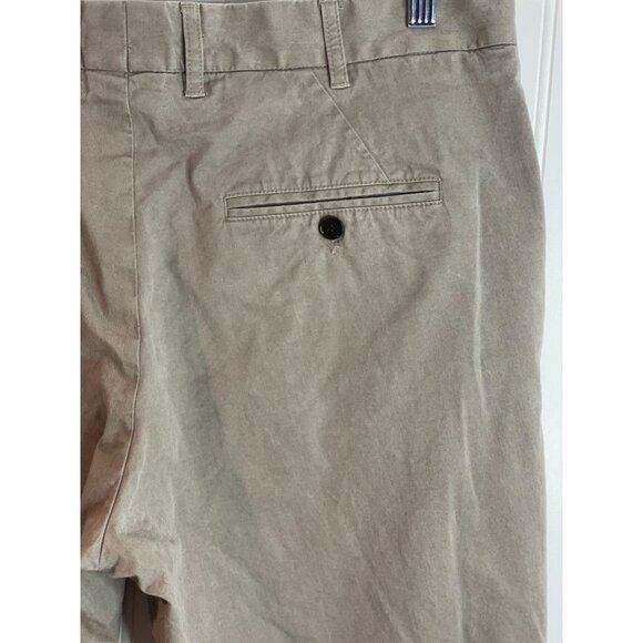 Vistula Mens Cotton & Elastane Garment Washed Khaki Pants 176/98 - Picture 14 of 15